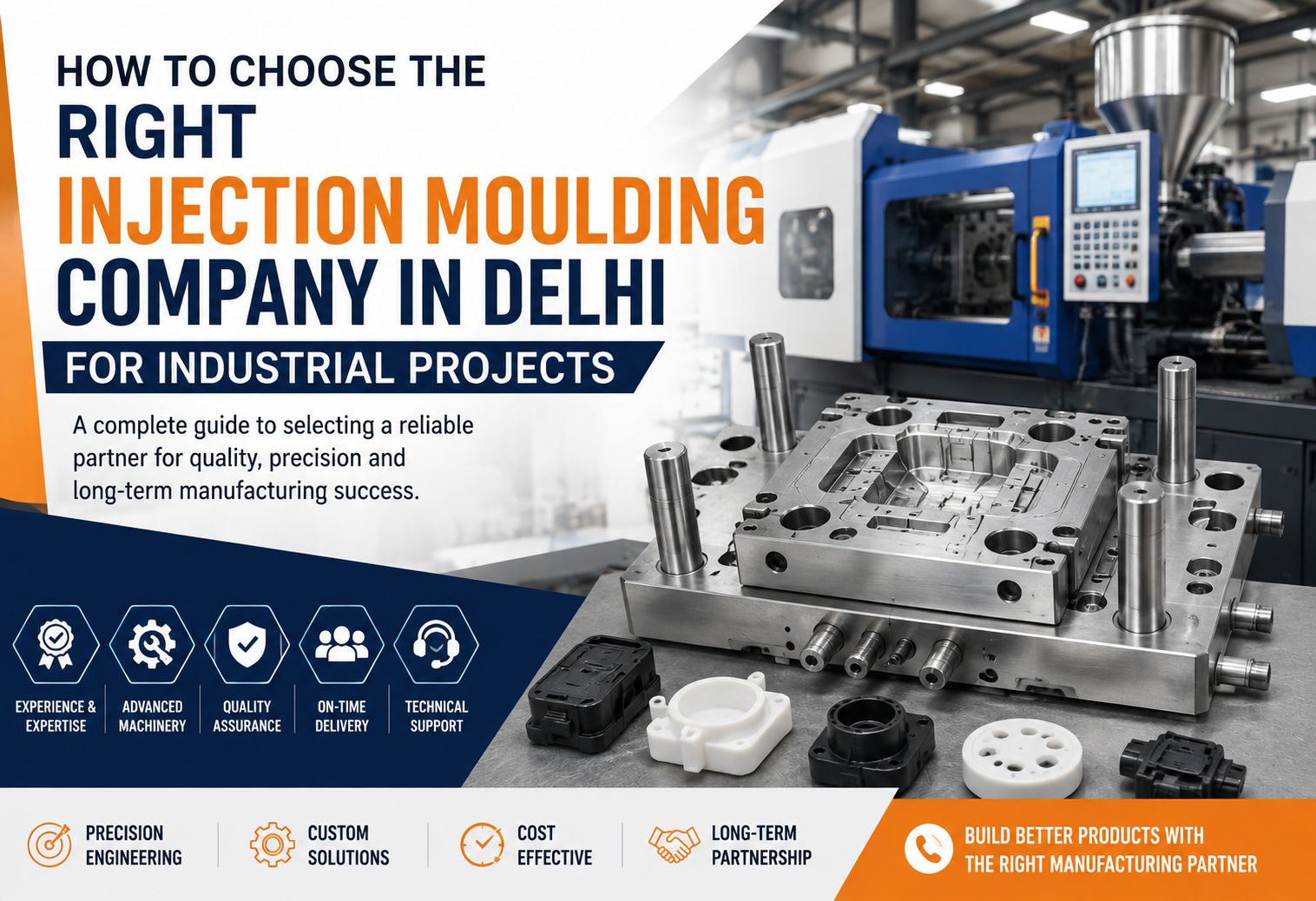 How to Choose the Right Injection Moulding Company in Delhi for Industrial Projects